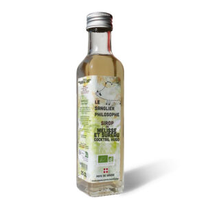 Sirop mélisse et sureau cocktail hugo